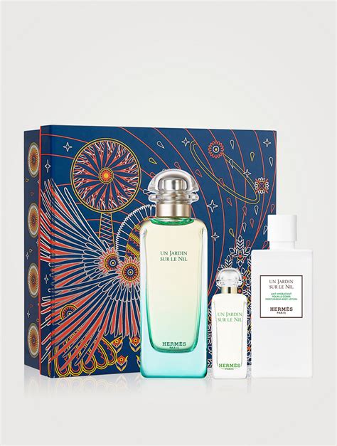 hermes un jardin sur le nil gift set|Un Jardin sur le Nil Eau de toilette gift set .